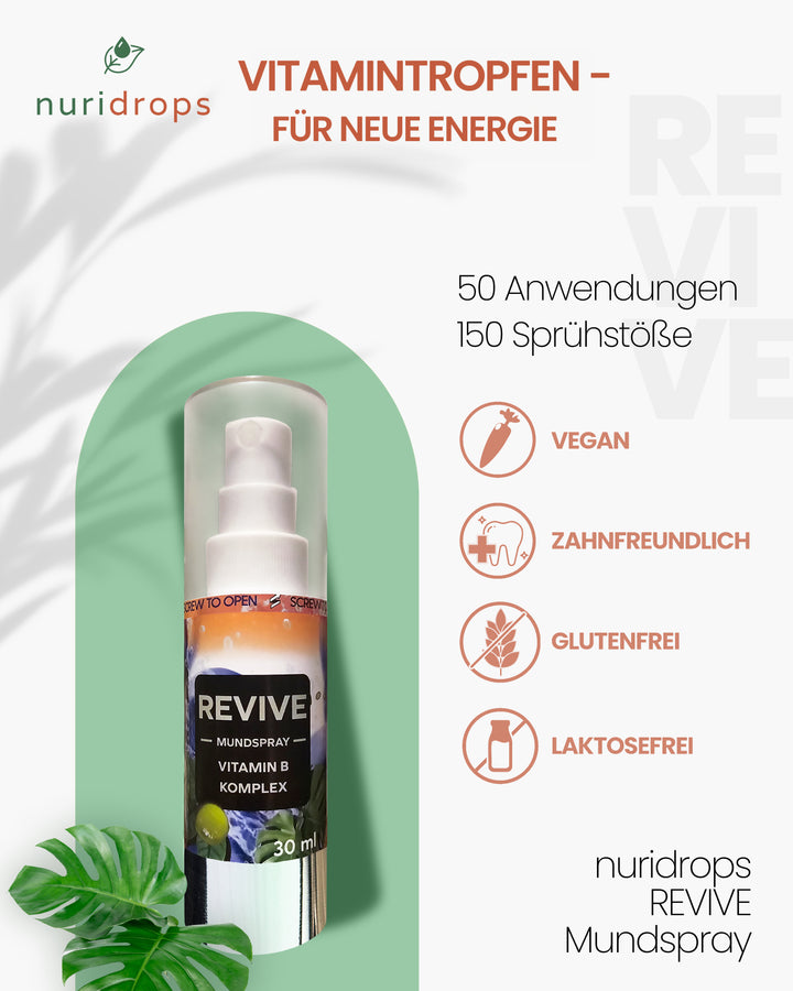 nuridrops REVIVE Mundspray